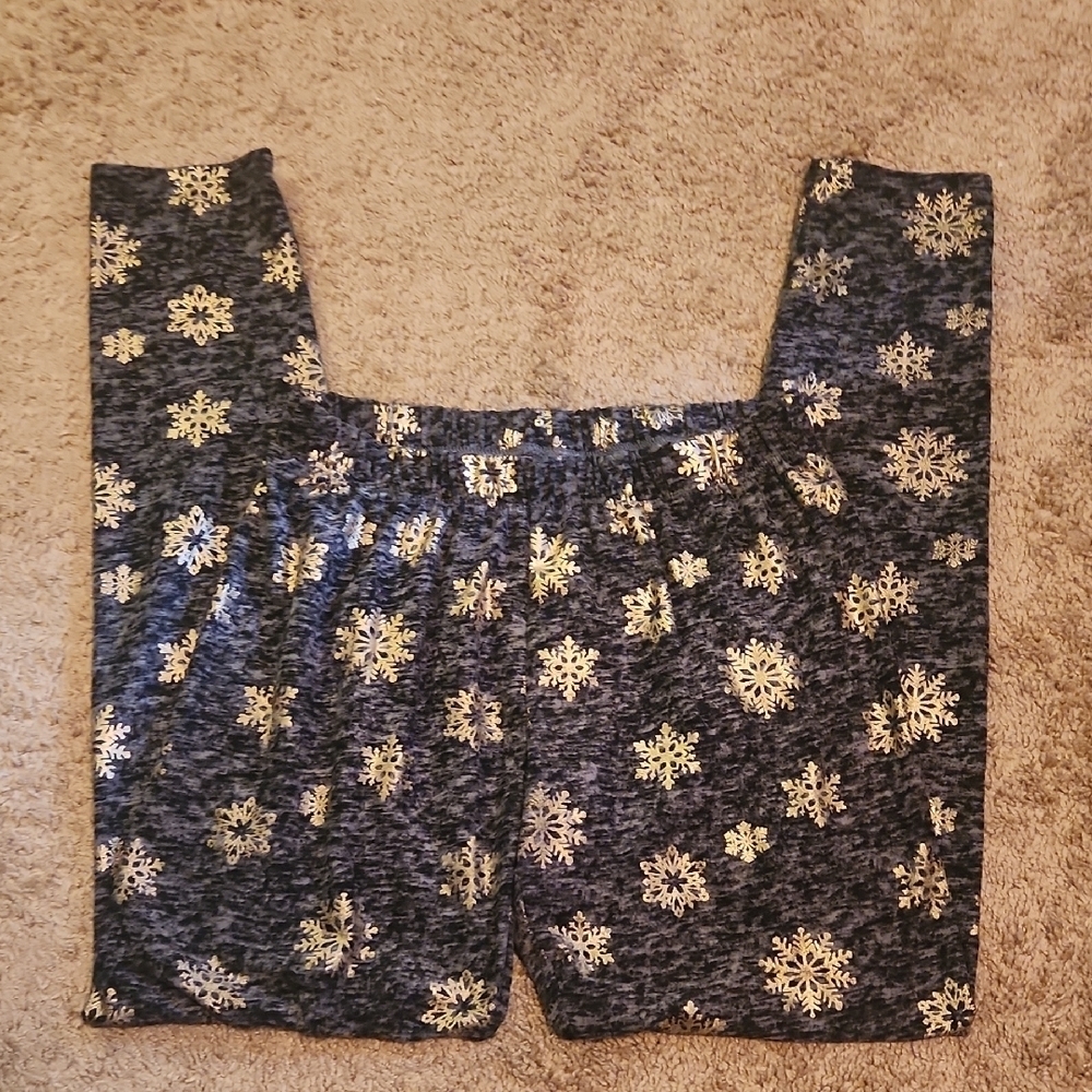 Women's Snowflake Print Leggings